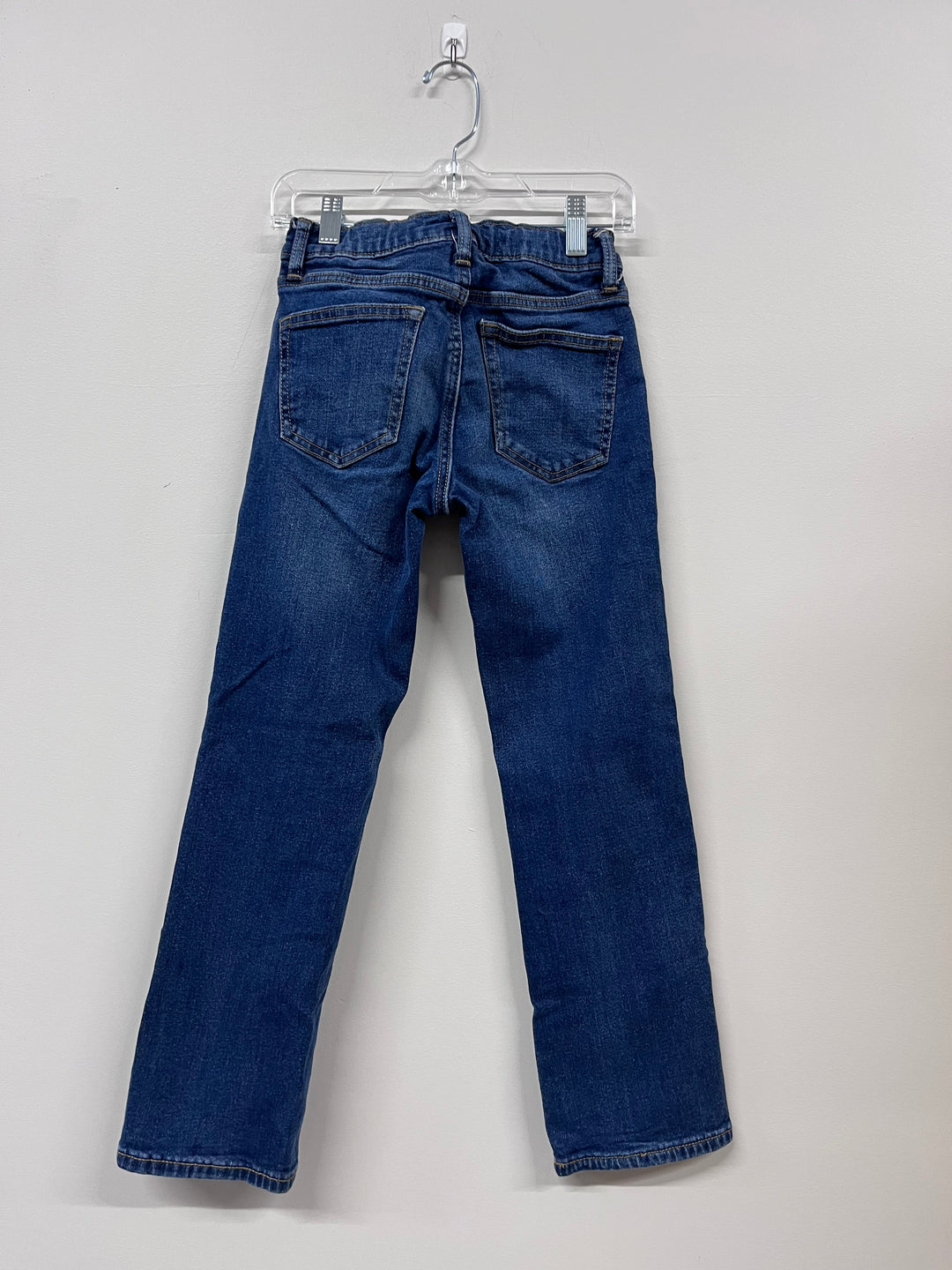 Old Navy Straight Jeans, Size 8, Light-Medium Wash