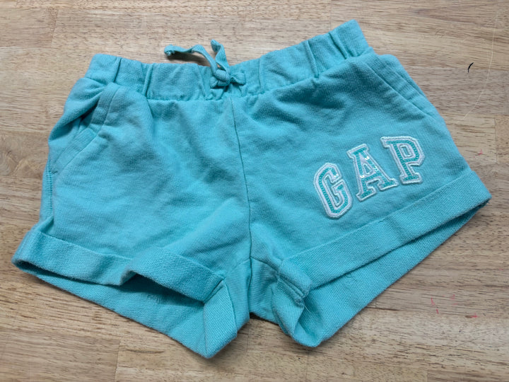 Gap Mint Jersey Shorts Sequin Logo | Size 6/7
