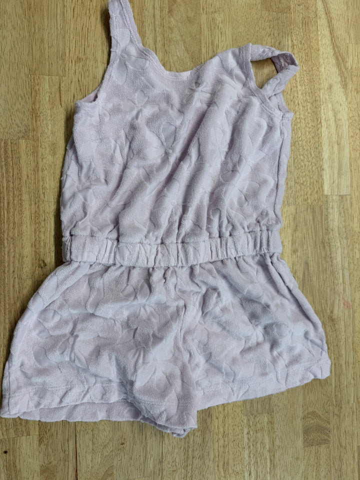 OshKosh Terry Cloth Romper – 6 | Light Purple | Tank Top Style