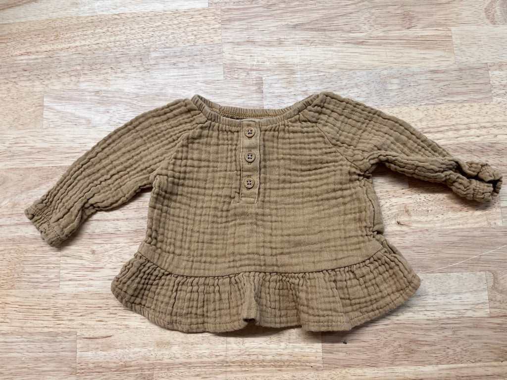 Little Planet by Carters 3M – Golden Yellow Knit Top