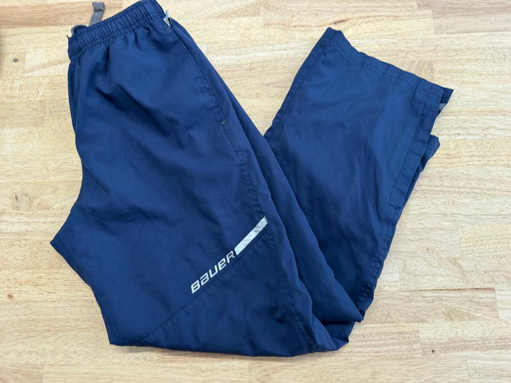 Bauer Team Sport Pants – Youth L | Navy Lined Tie Waist