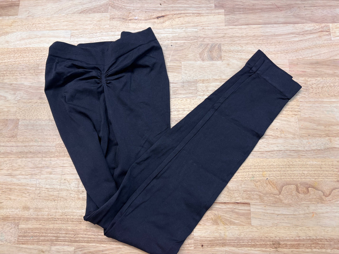 Maternity-Friendly Leggings – XS–S Black