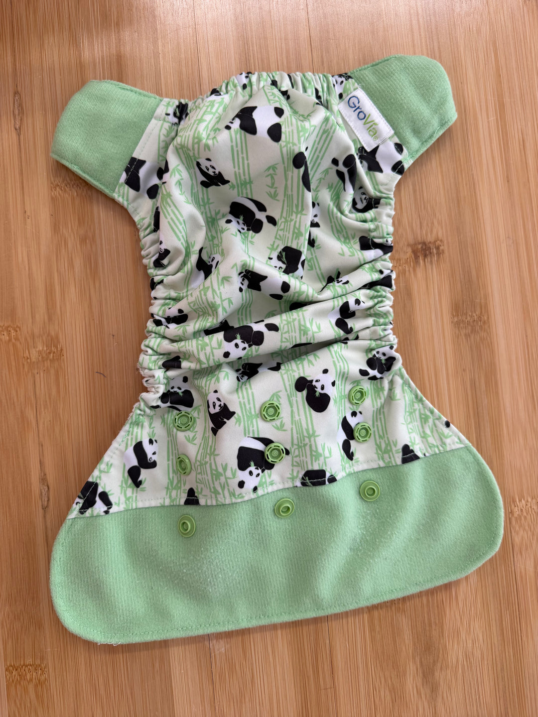 GroVia Panda Shell – One Size | Green