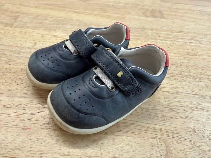 Bobux First Steps Shoes – Size 19 | Navy Velcro