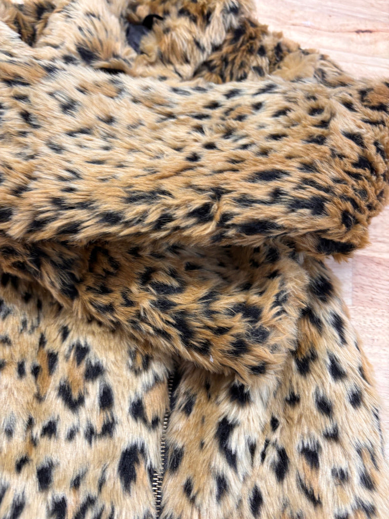 Westbound 4/5 Faux Fur Leopard Jacket