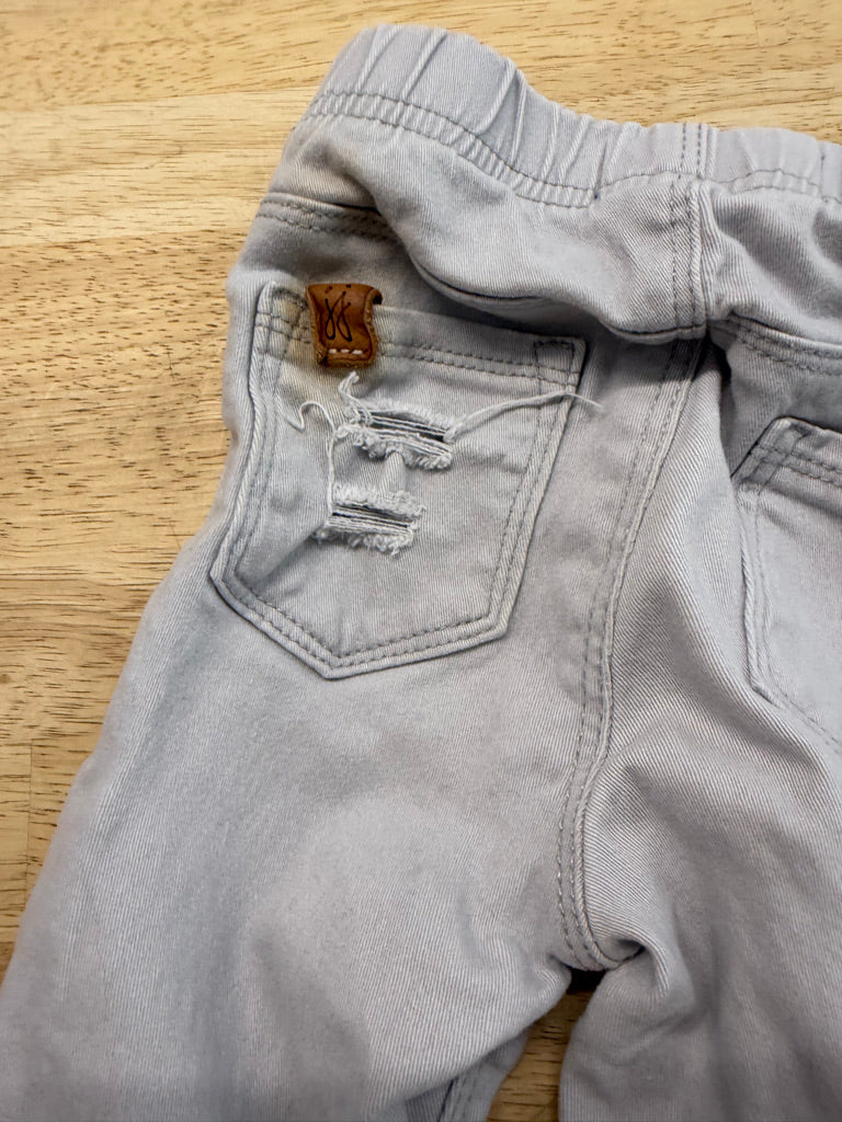 Old Navy Distressed Light Grey Jegging – 2T | Customized Vintage 2017