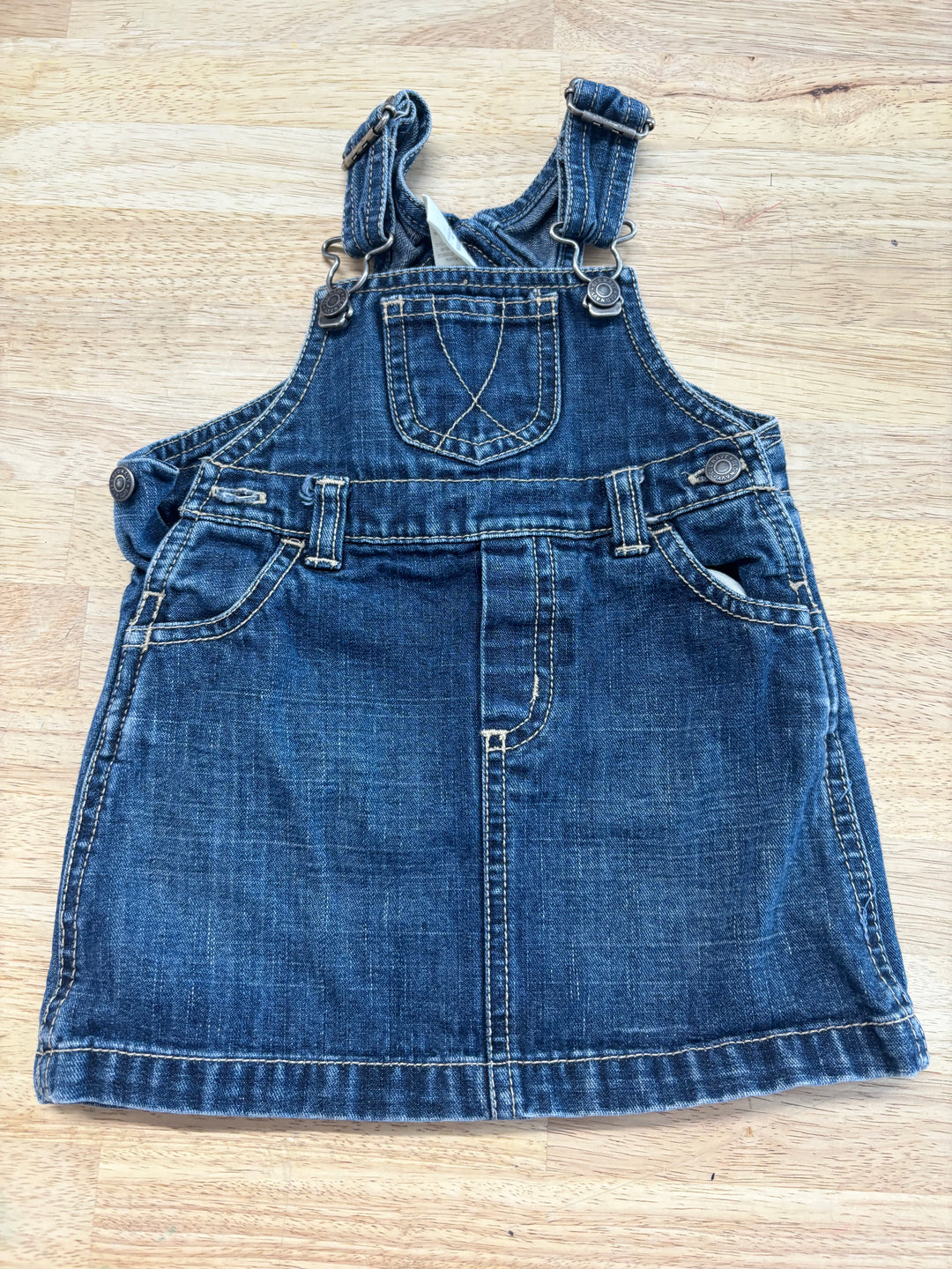 Old Navy Denim Jumper | Size 6–12M