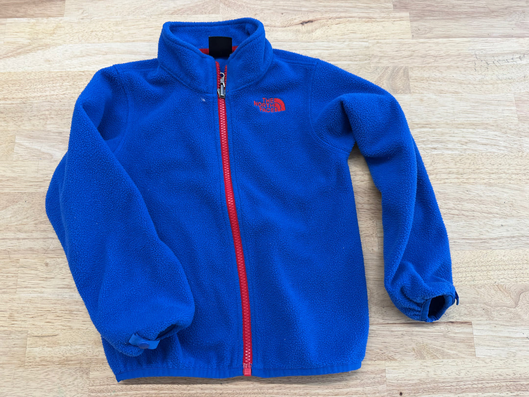 The North Face Fleece Jacket – 4T | Blue & Red Zip | Play