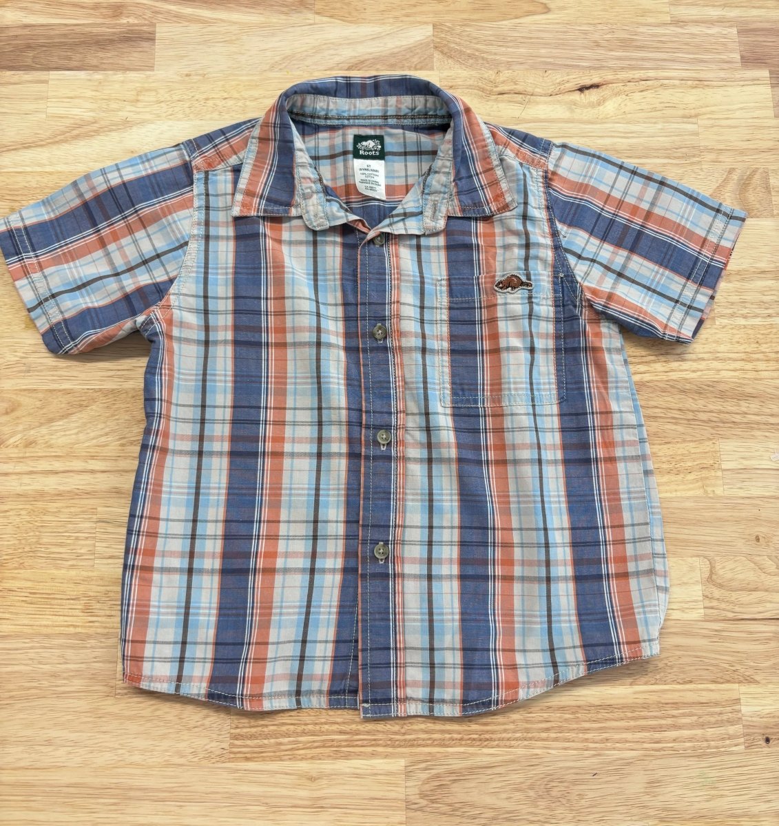 Roots 5T Button - Up - Nest and Sprout - Consignment
