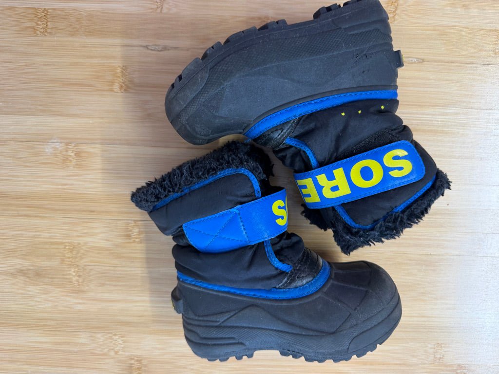 Sorel Galosh Boot – 9 | Blue & Black - Nest and Sprout-Consignment