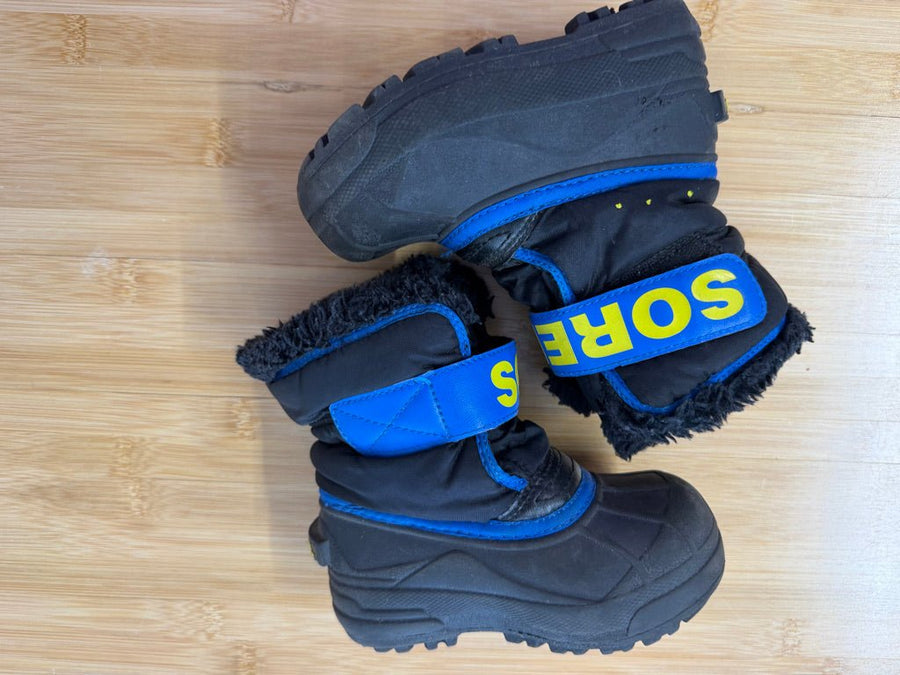 Sorel Galosh Boot – 9 | Blue & Black - Nest and Sprout-Consignment