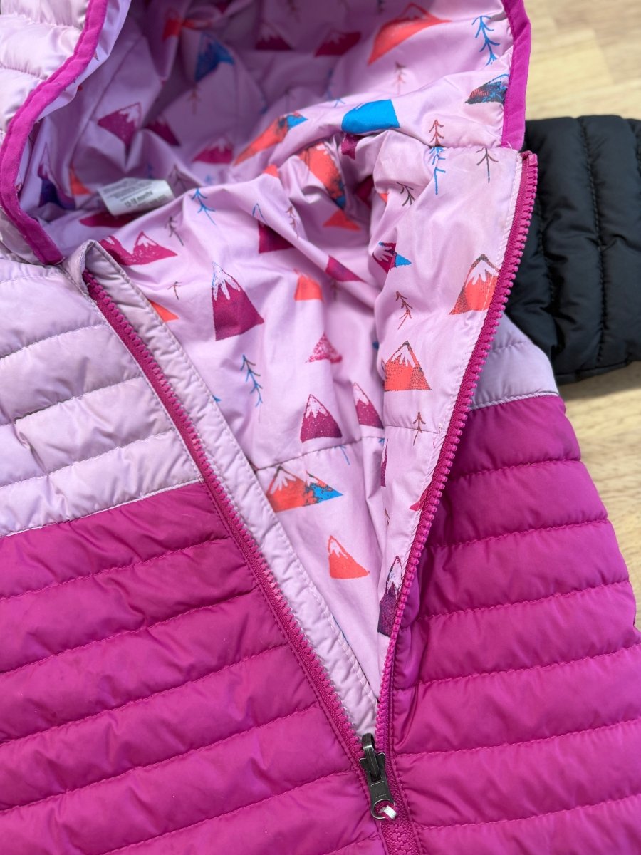 Columbia Snowsuit – 12–18M | Reversible Mountain Print - Nest and Sprout - Consignment