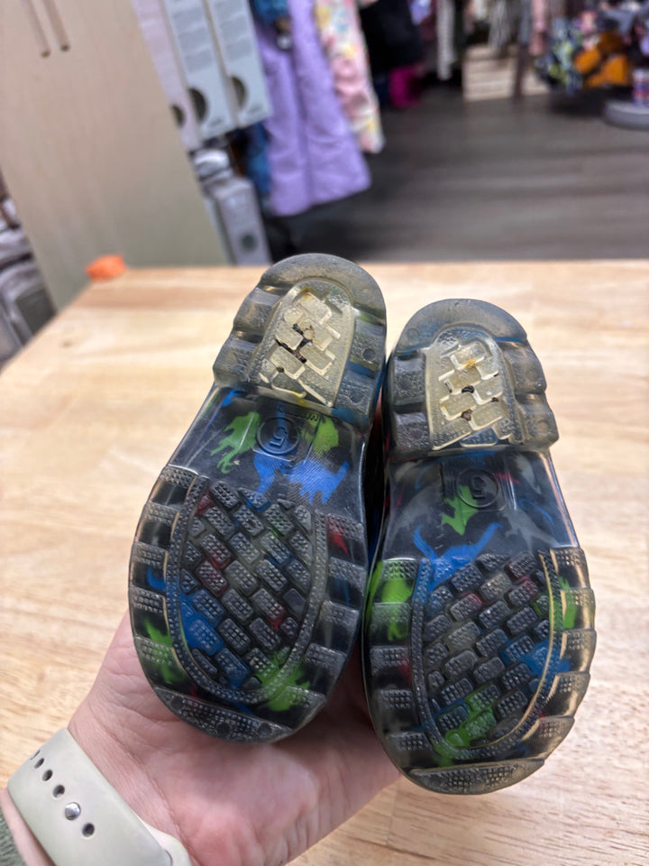 Dinosaur Rain Boots – Size 5