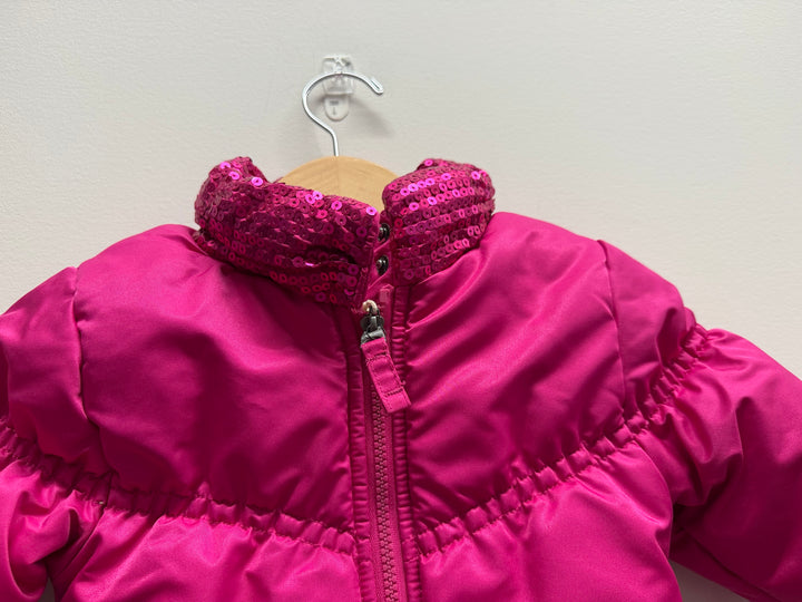 The Children's Place Sequin Collar Puffer Jacket – 4
