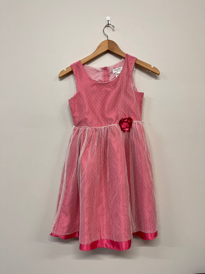 Claire Bell Size 10 – Pink Satin & Tulle Dress