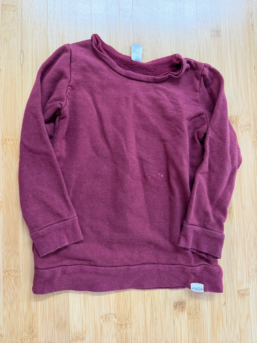The Stitched Arrow Tunic – 3 | Burgundy | Plush Jersey