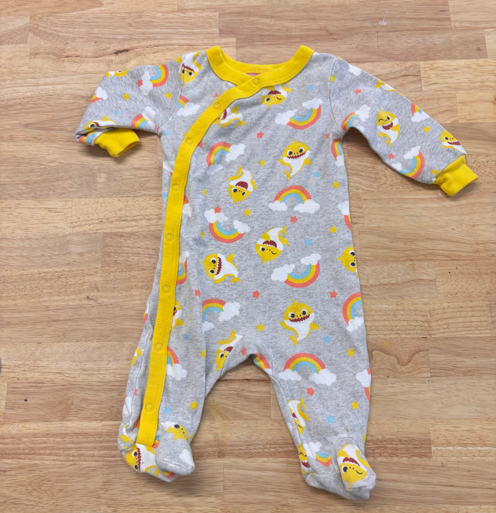 Pinkfong 3-6M Baby Shark Romper