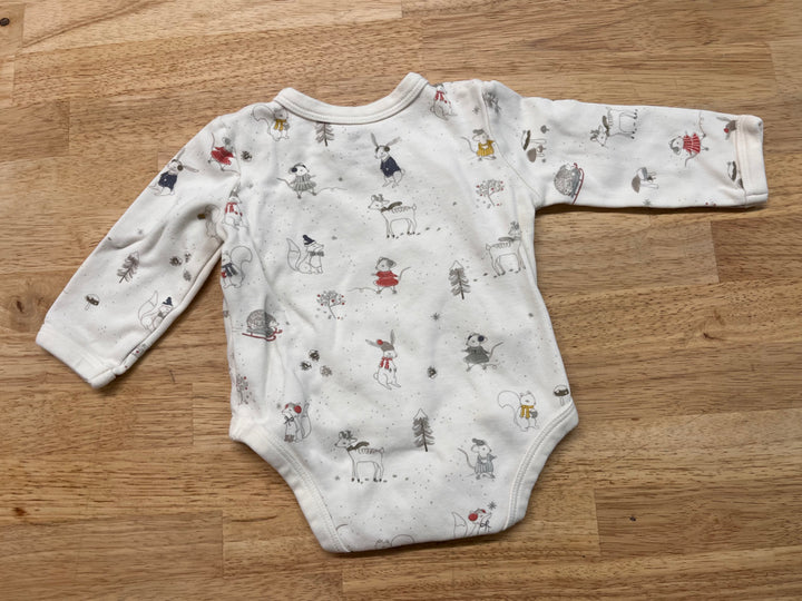 Pehr Kimono Holiday Bodysuit – Size 3–6M