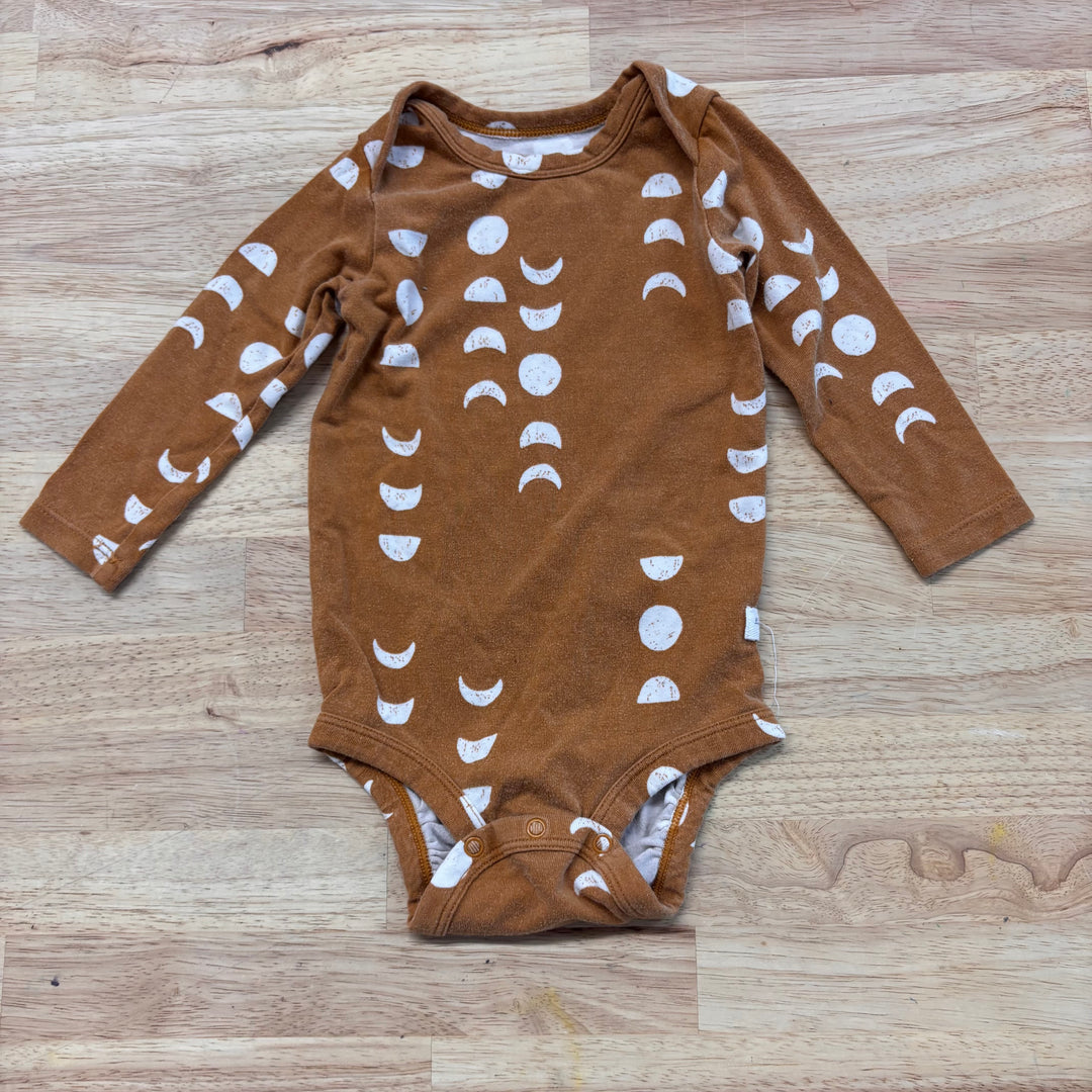 Loulou Lollipop Tencel Blend Long Sleeve Bodysuit