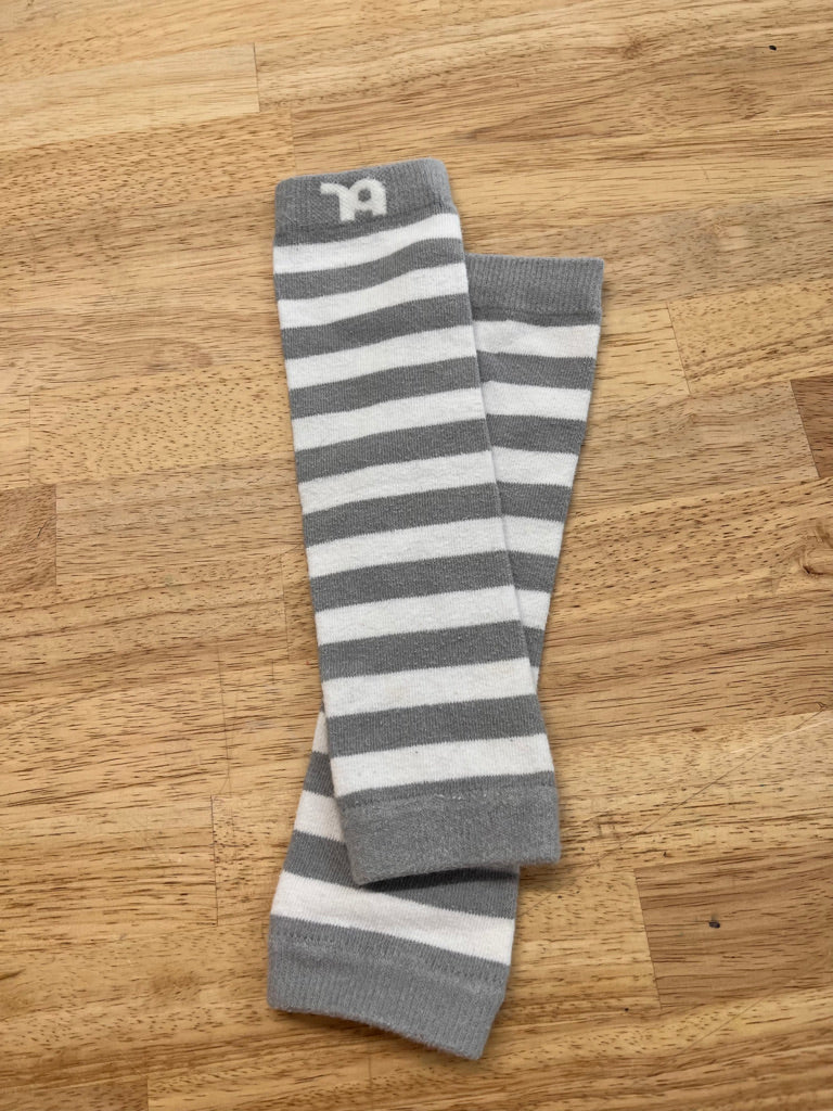 Grey & White Baby Legs