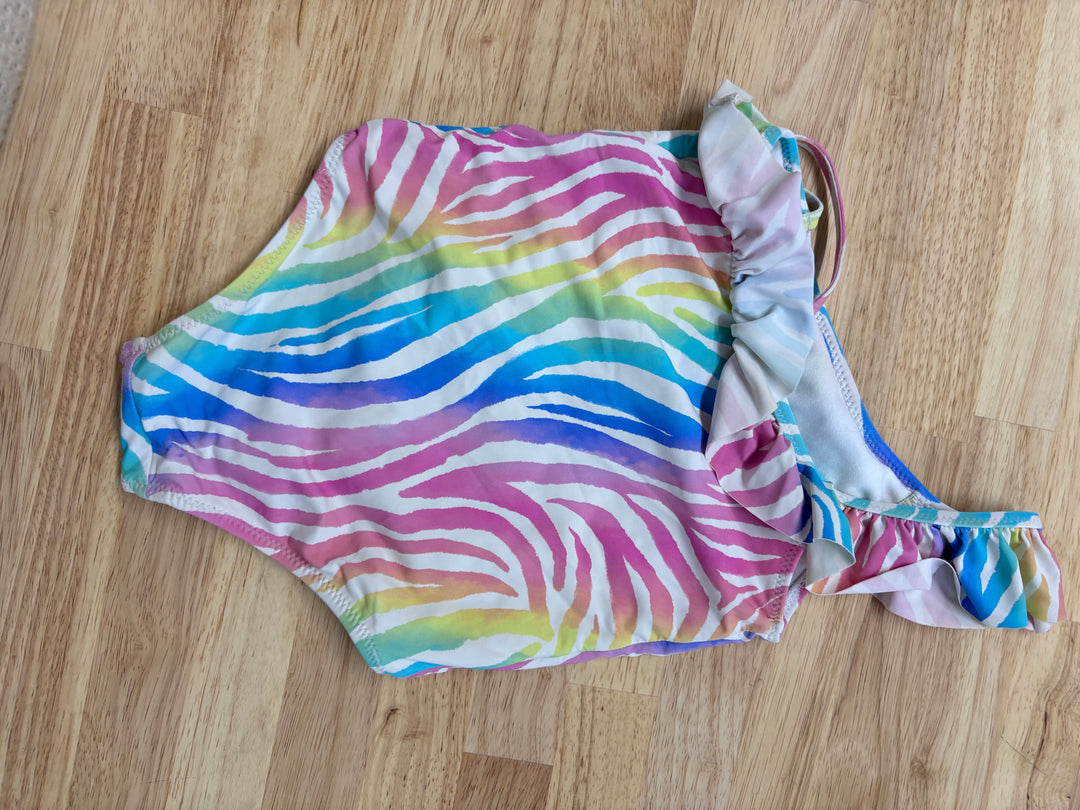 Hatley Striped Swimsuit, Size 4