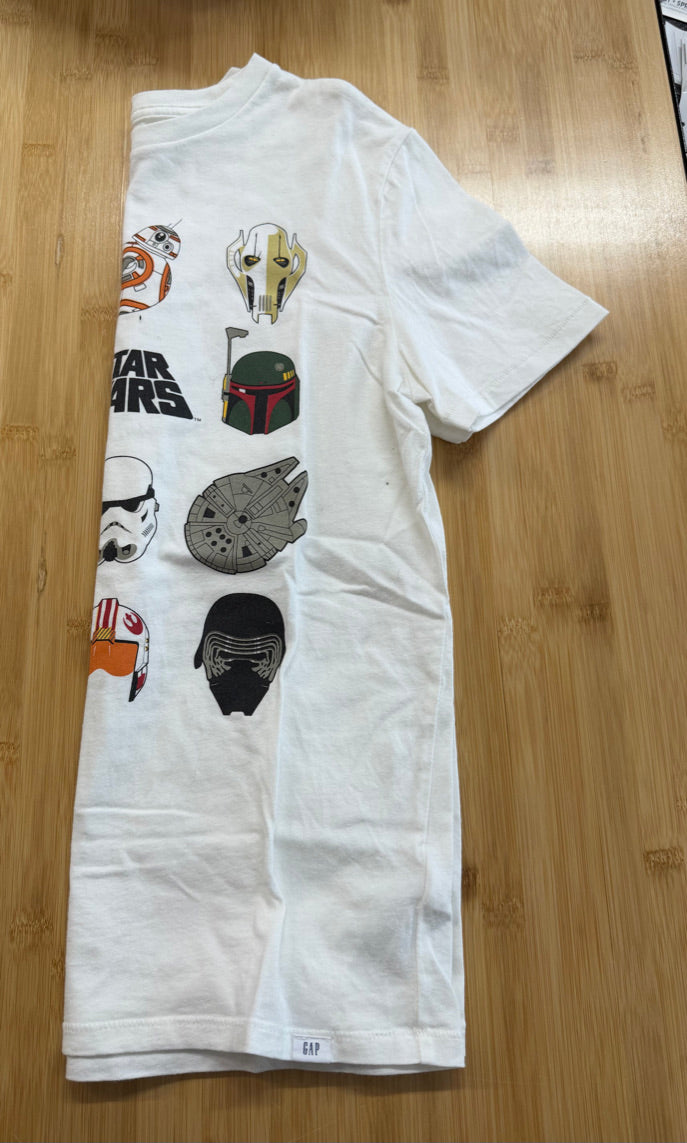 Gap Stars T-Shirt – XXL (14–16) | White Stars Graphic