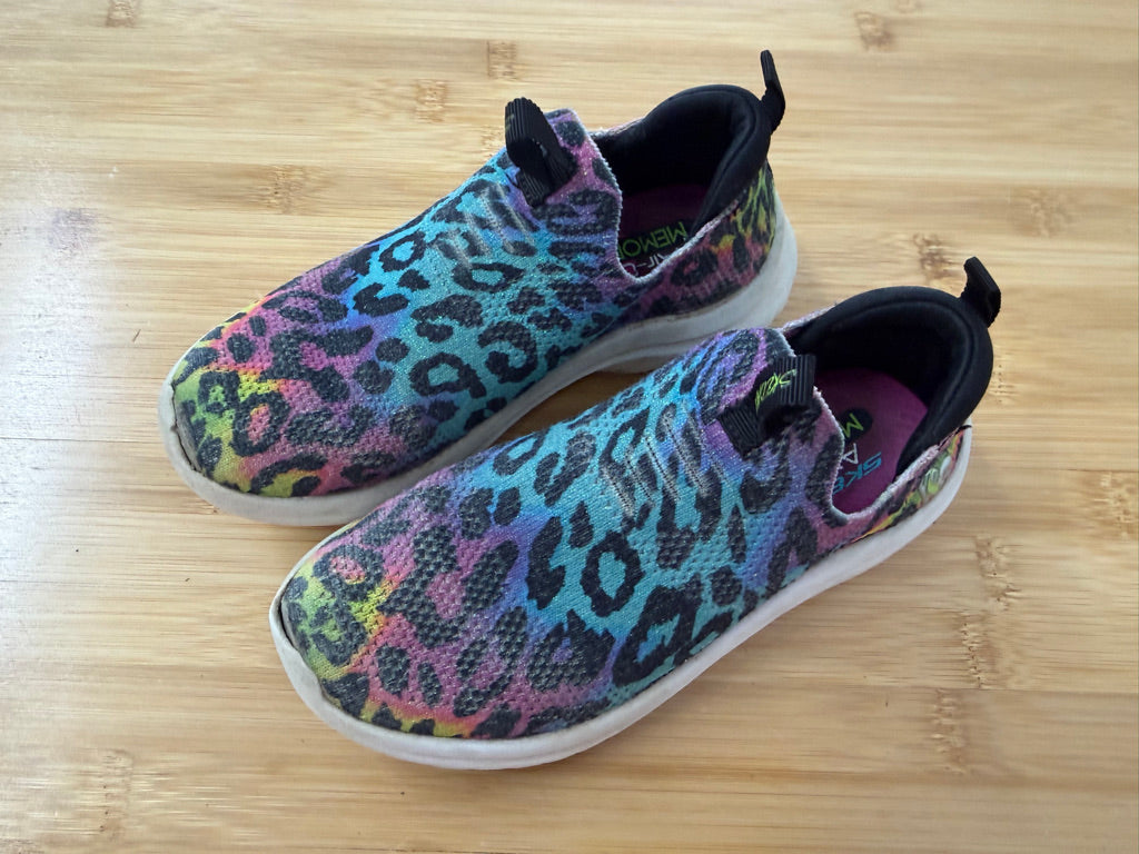 Skechers Leopard Knit Shoes – 12 | Play