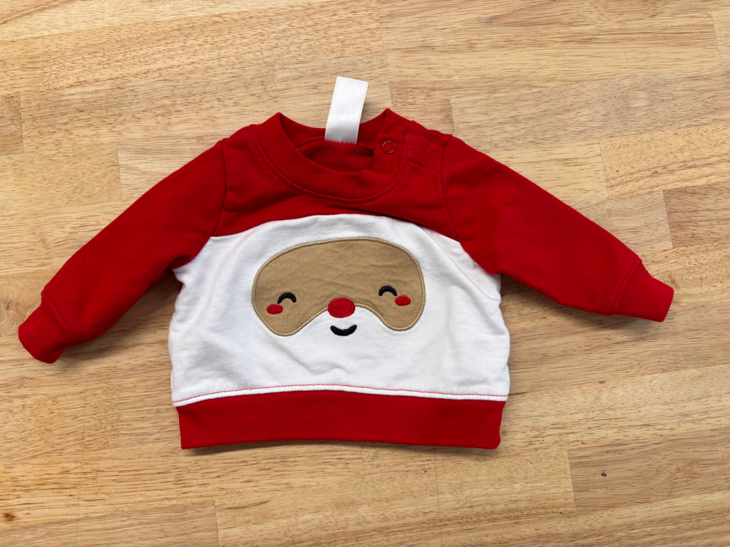 Carters Newborn Santa Sweater