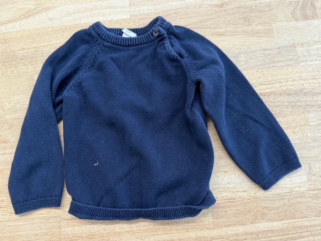H&M Knit Sweater – 2T | Blue - Nest and Sprout - Consignment