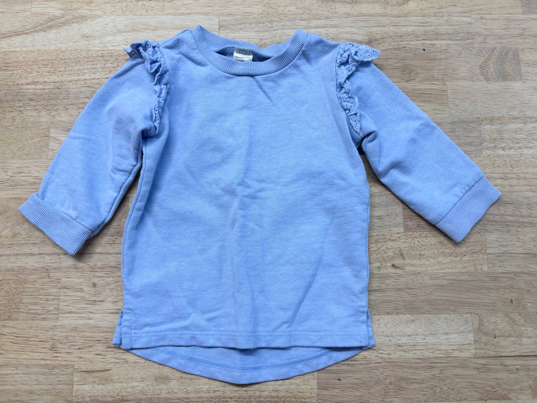 OshKosh 12M Light Blue Sweater Tunic