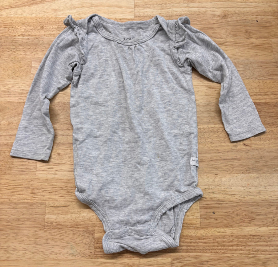 LouLou Lollipop Ruffle Sleeve Top – 6-12M