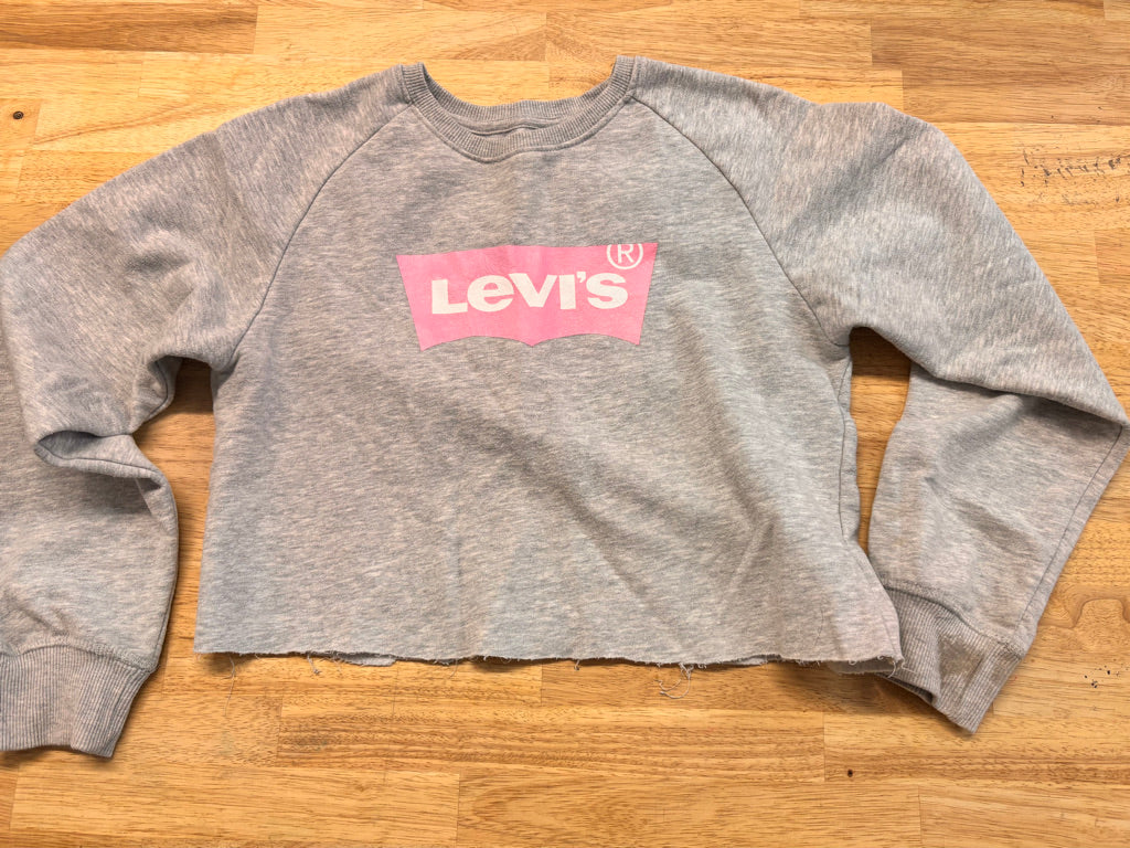 Levi’s Cropped Sweatshirt – Size 14