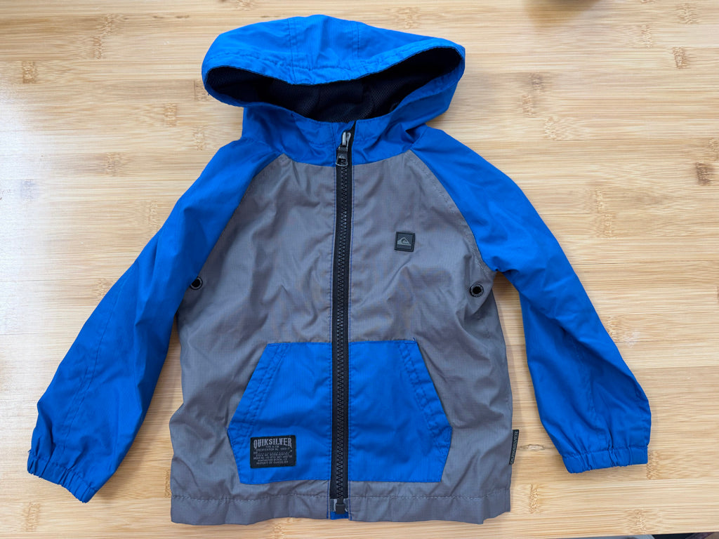 Quiksilver Lightweight Jacket – 12M | Grey & Blue