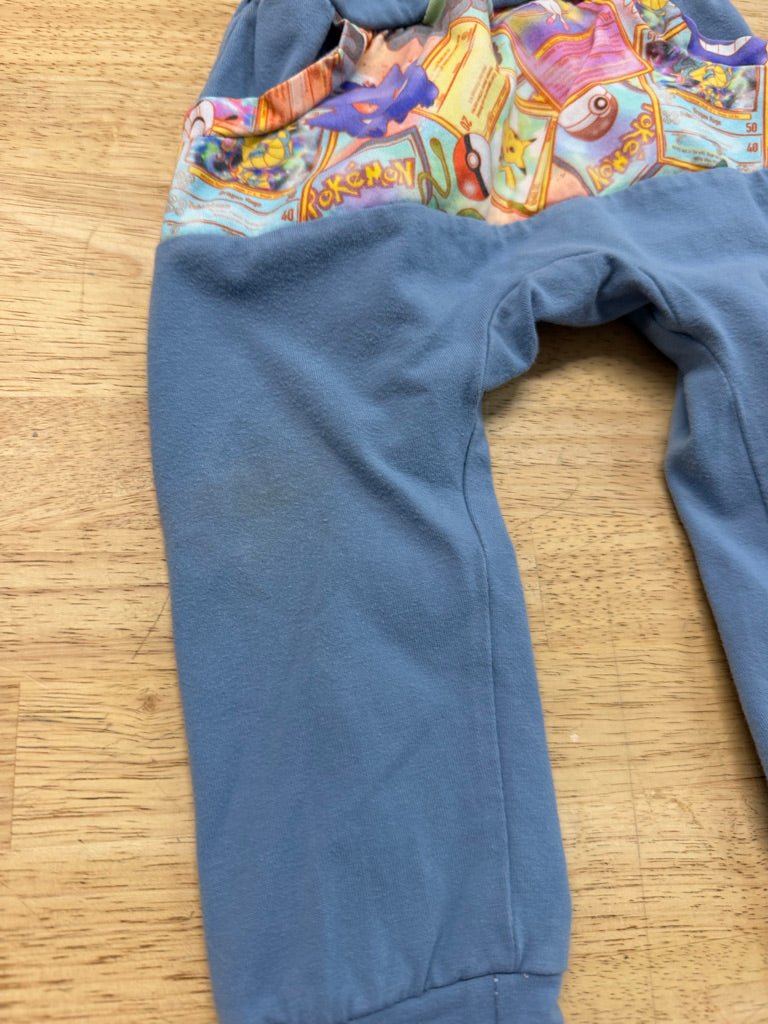 Gro by Zoe Pokémon Harem Pants – 1–3Y | Light Blue | Play - Nest and Sprout-Consignment
