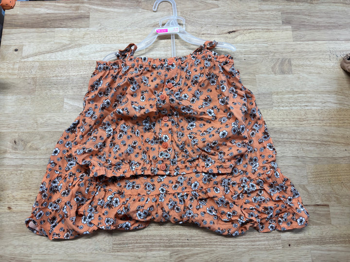 Children’s Place Two-Piece Set – Orange Floral (NWT) | 10–12