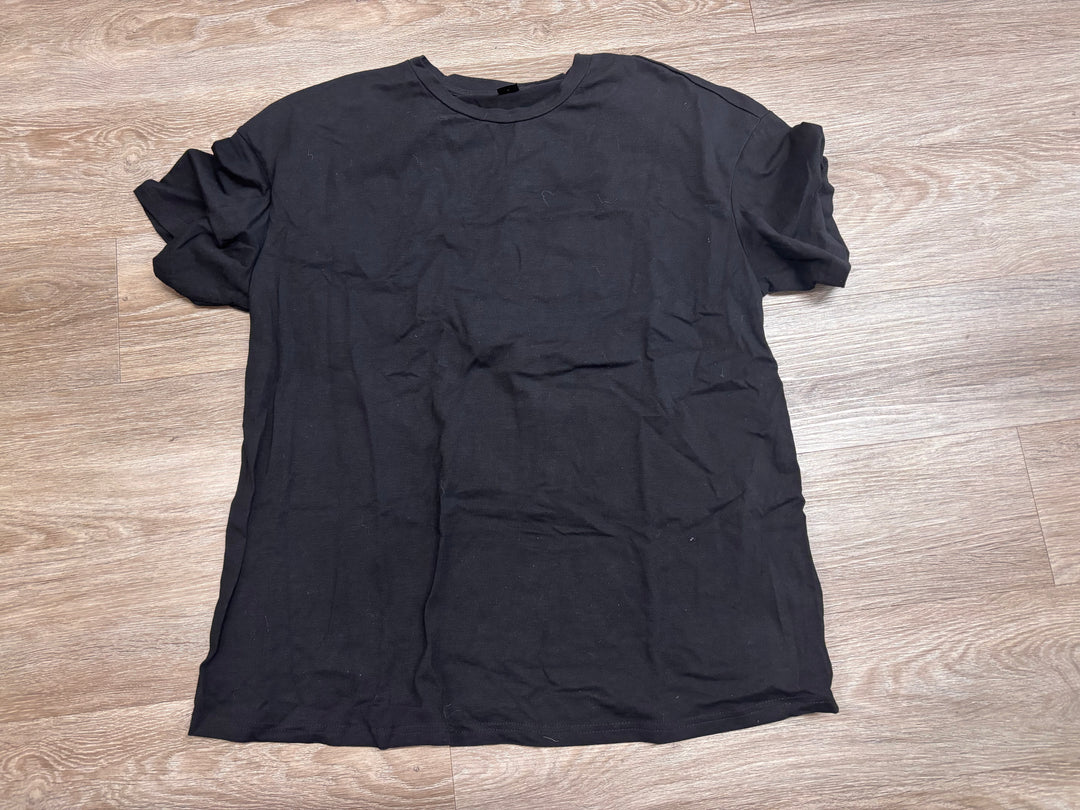 Shein Maternity Top – Size L (Black, Oversized)