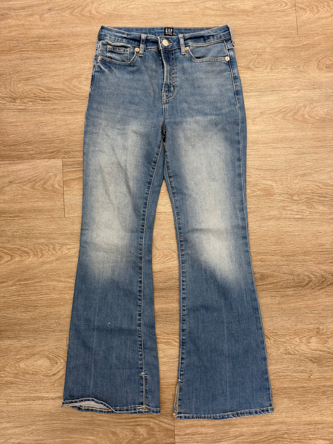Gap 70s Denim Jeans – 16 | Button-Up Inside Elastic Adjustment