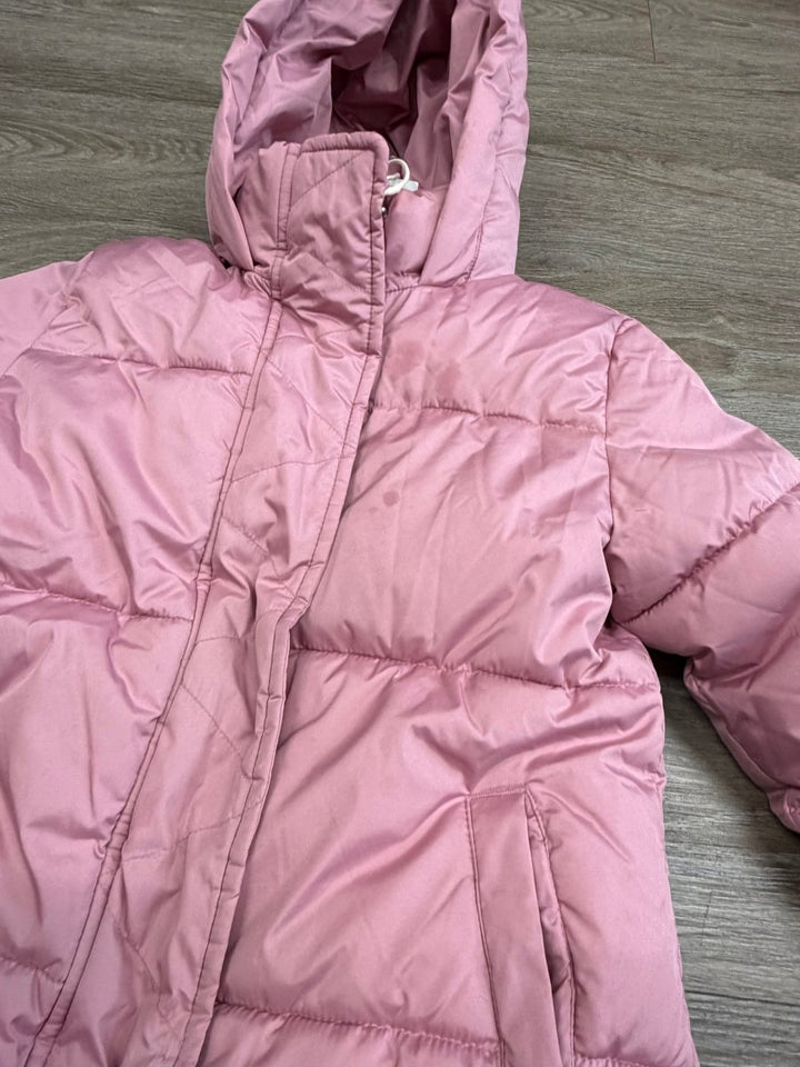 Gap Kids Primaloft Dusty Pink Long Winter Jacket – S | Water-Resistant - Nest and Sprout-Consignment