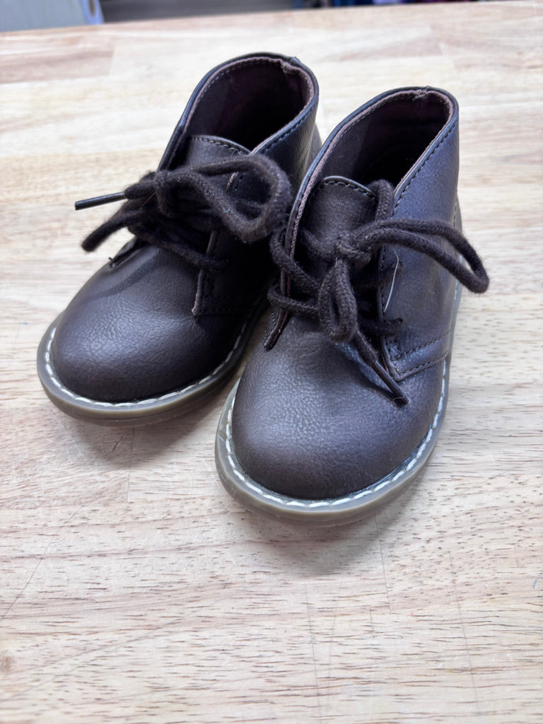 Children’s Place Brown Tie-Up Dress Shoe Size 6