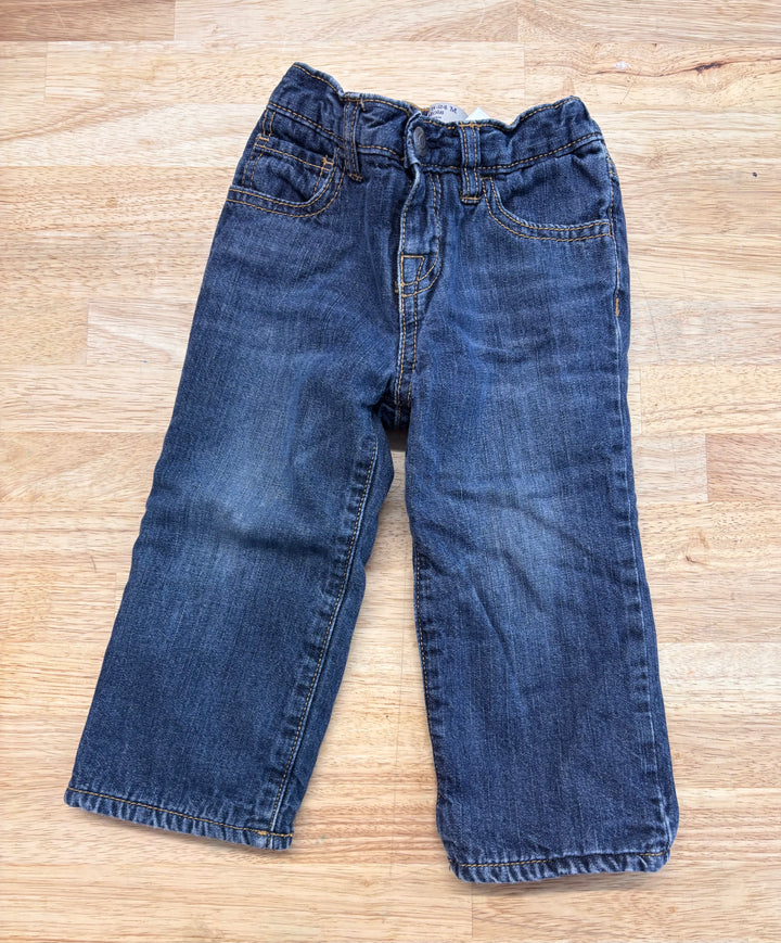 Baby Gap Fleece-Lined Jeans – Size 18–24M