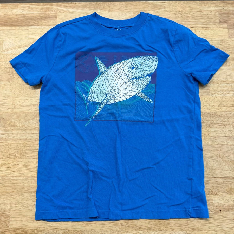 Carter's Whale Shark Graphic Shirt – L (10/12) | Short Sleeve - Nest and Sprout-Consignment