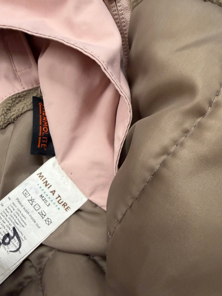 Mini A Ture Snowsuit – 12 Months | Pink | Thermolite | Double Zipper