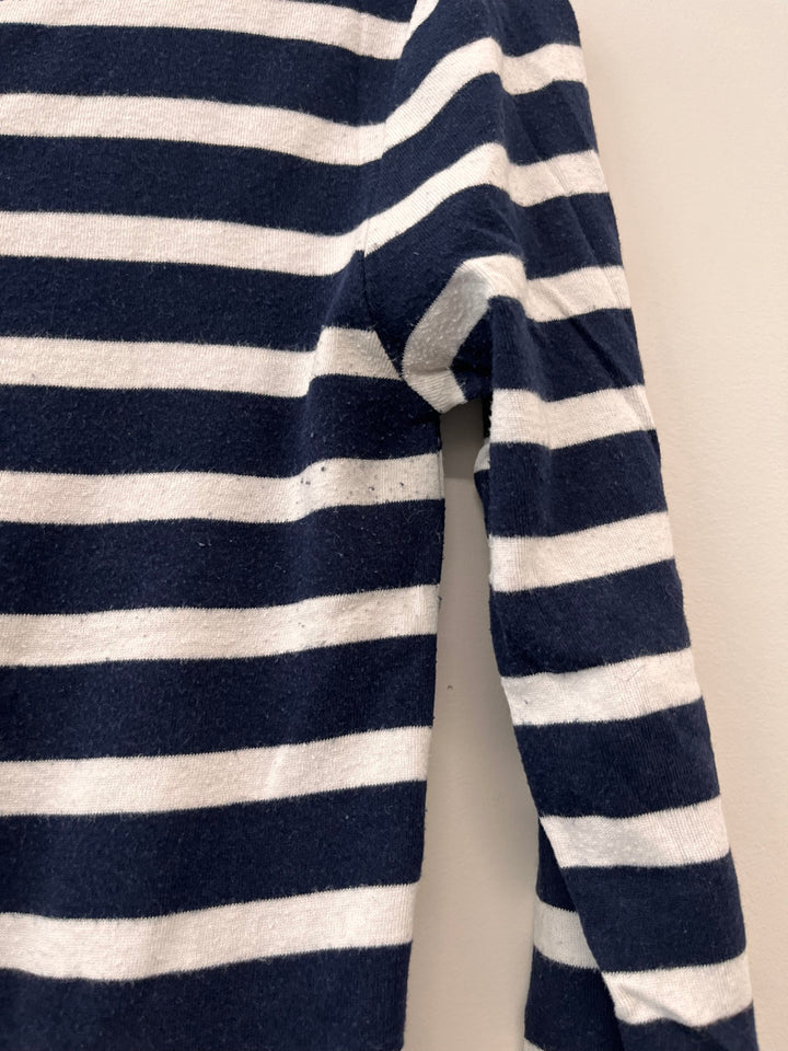 Gap S Maternity Top – Blue/White Stripe