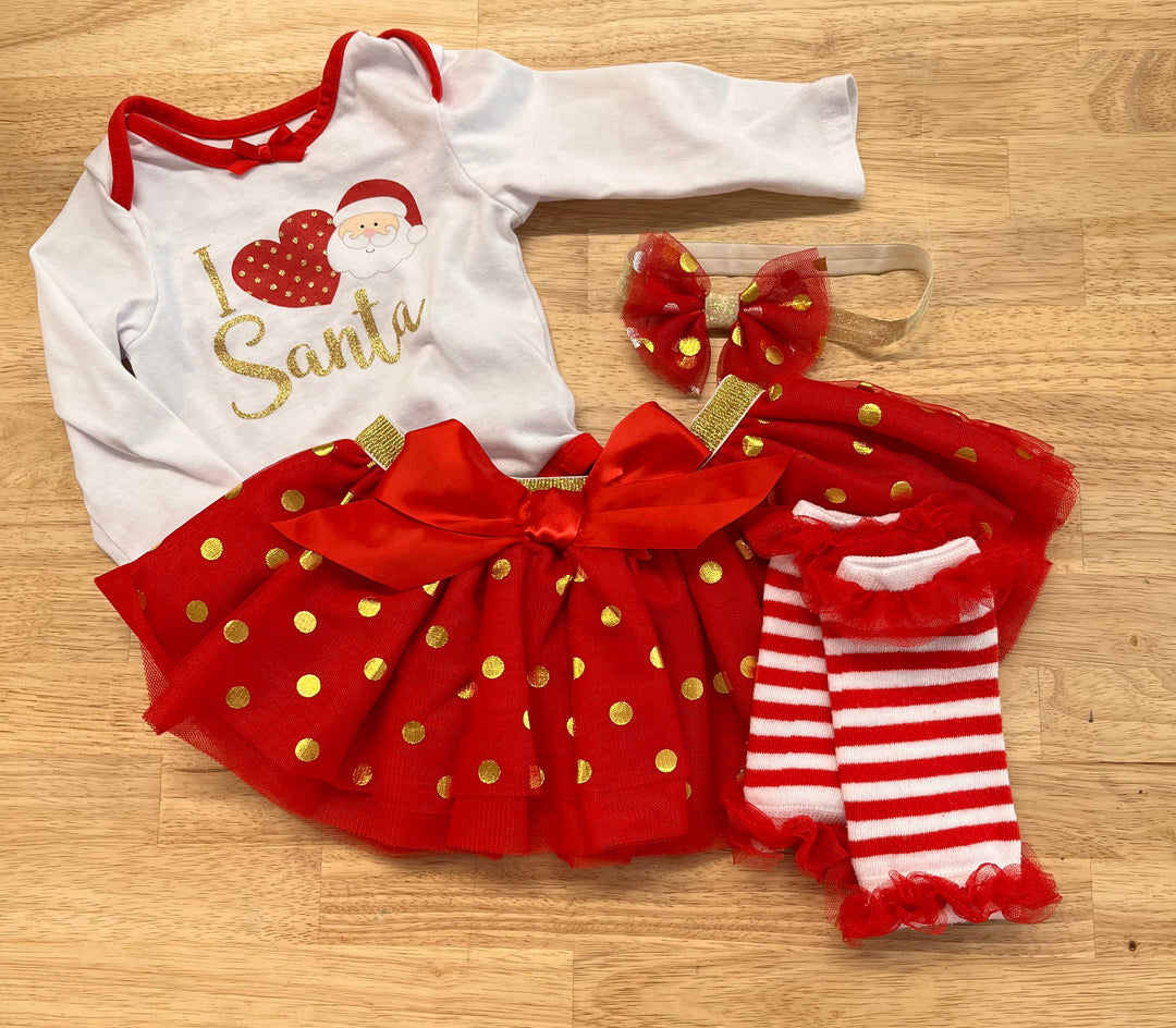 Baby Essentials 6M Santa Set