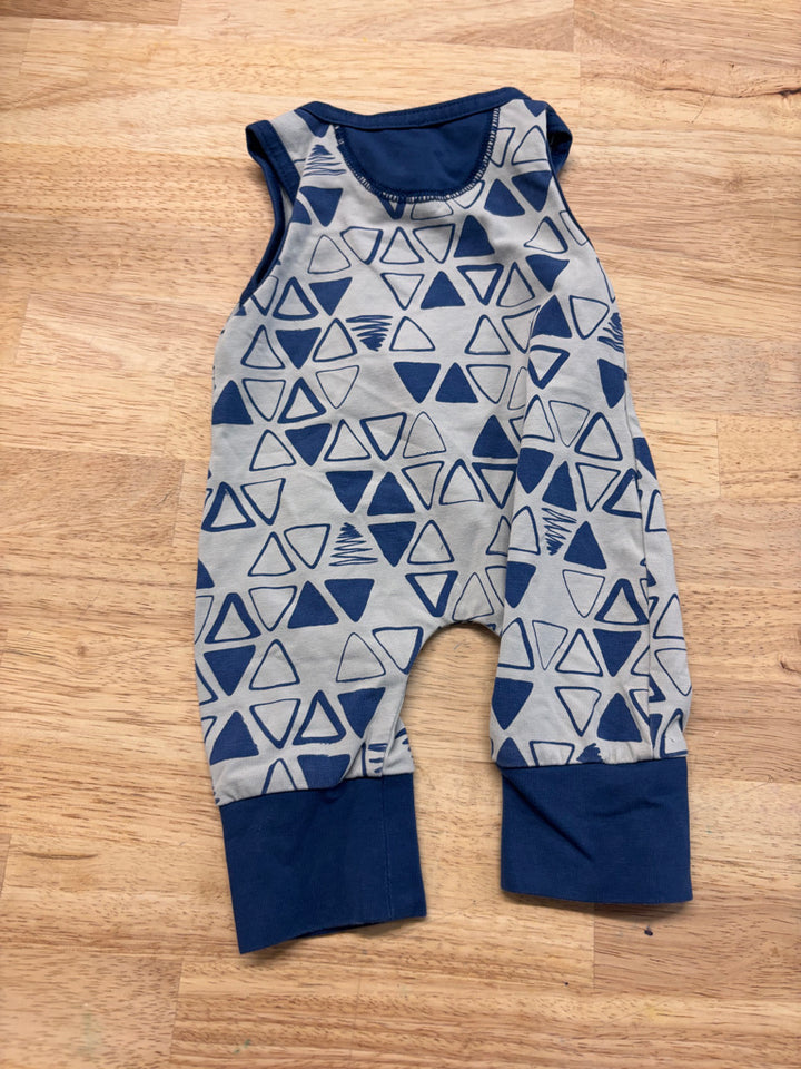 Peekaboo Beans 0-3 Month Romper