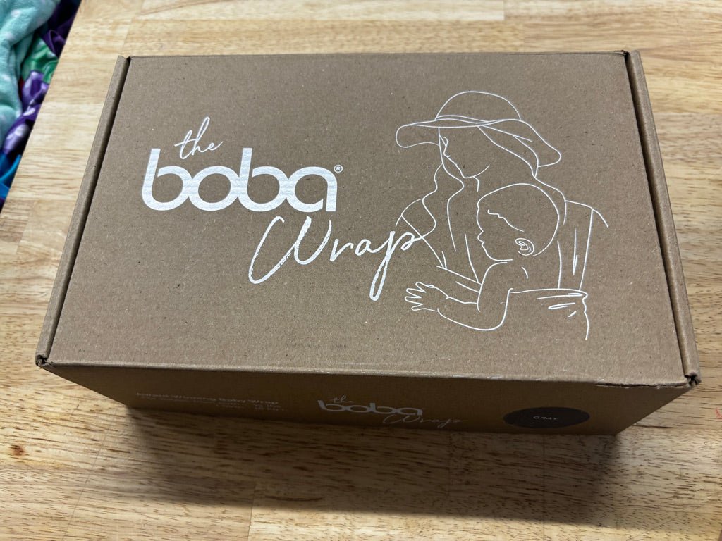 Boba Wrap Grey Baby Carrier New in Package - Nest and Sprout - Consignment