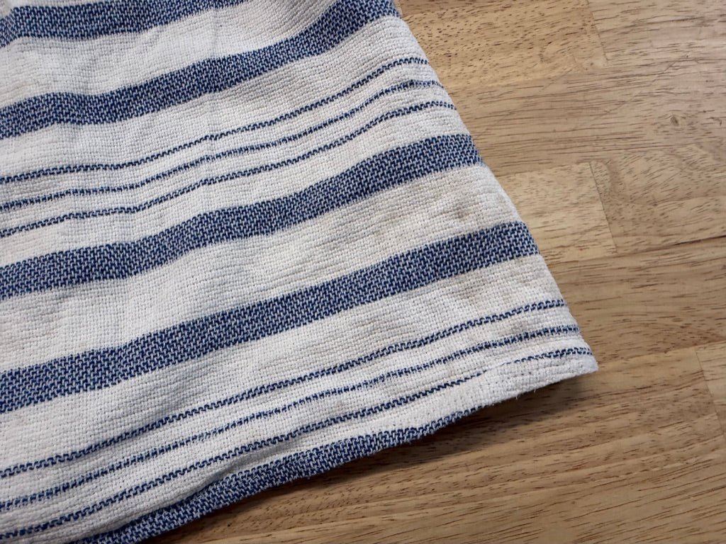 Zara Kids Shirt – 5 (110) | Blue & White imperfect - Nest and Sprout - Consignment