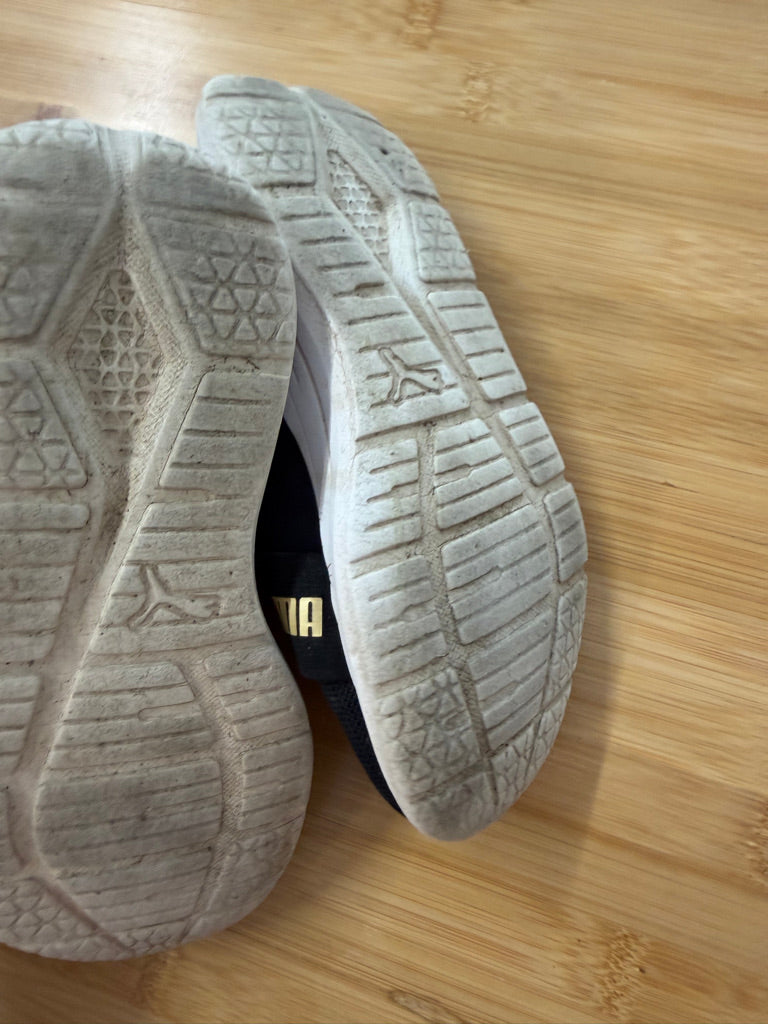 Puma Knit Shoes – 12 | Black & Gold