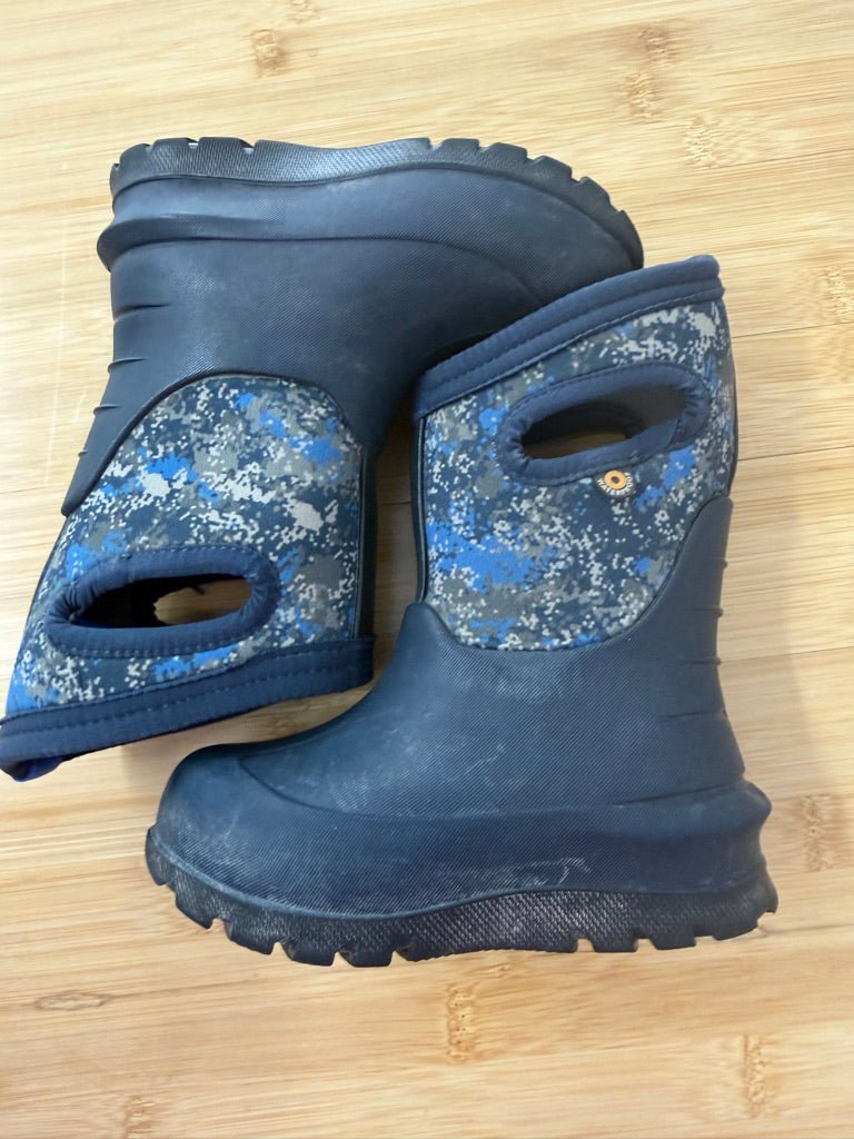Bogs Neo Classic Boot – 8 | Blue Camo -37°C Rated - Nest and Sprout-Consignment