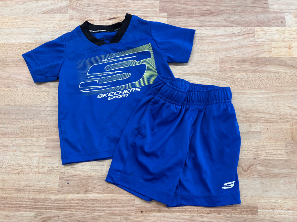Skechers Sports 2T Royal Blue Athletic Set